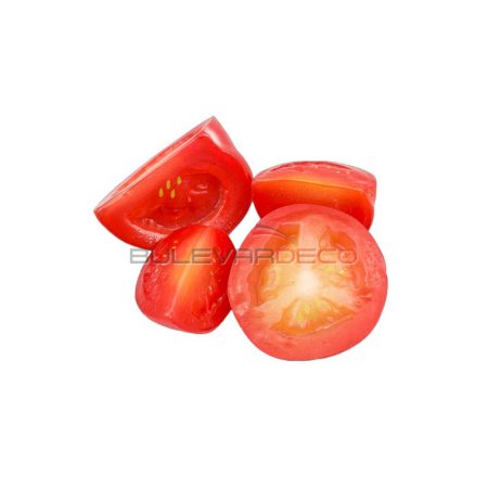 RÉPLICA TOMATE CORTADO EN TROZOS 5-7CM, réplica comida, alimentos ficticios, fake food, réplica de comida, réplica de alimentos, alimentos de plástico decorativos, imitación de comida, imitación de alimentos, alimentos no perecederos