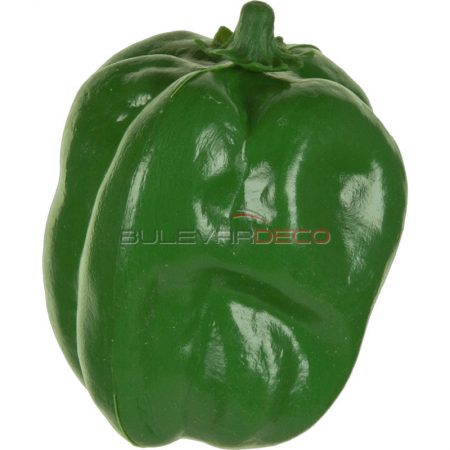 RÉPLICA PIMIENTO VERDE Ø 8,5X11CM, comida, alimentos ficticios, fake food, réplica de comida, réplica de alimentos, alimentos de plástico decorativos, imitación de comida, imitación de alimentos, alimentos no perecederos, Imitación y alimentos ficticios bulevardeco.com