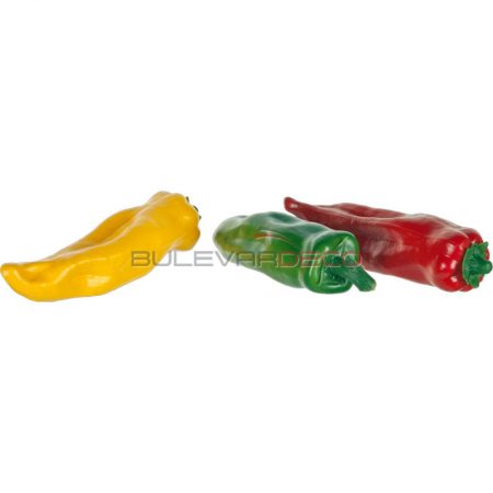 RÉPLICA PIMIENTO ALARGADO AMARILLO Ø4x16CM comida, alimentos ficticios, fake food, réplica de comida, réplica de alimentos, alimentos de plástico decorativos, imitación de comida, imitación de alimentos, alimentos no perecederos, Imitación y alimentos ficticios bulevardeco.com