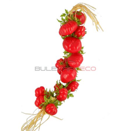 RÉPLICA GUIRNALDA DE TOMATES ROJOS, 50CM, comida, alimentos ficticios, fake food, réplica de comida, réplica de alimentos, alimentos de plástico decorativos, imitación de comida, imitación de alimentos, alimentos no perecederos, Imitación y alimentos ficticios bulevardeco.com