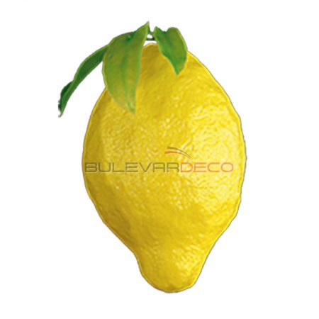 RÉPLICA LIMÓN AMARILLO GRANDE, Ø15X26, comida, alimentos ficticios, fake food, réplica de comida, réplica de alimentos, alimentos de plástico decorativos, imitación de comida, imitación de alimentos, alimentos no perecederos, Imitación y alimentos ficticios bulevardeco.com