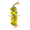 RÉPLICA TRENZA DE LIMONES CON HOJAS Y FLOR, 20 PIEZAS, 50CM, comida, alimentos ficticios, fake food, réplica de comida, réplica de alimentos, alimentos de plástico decorativos, imitación de comida, imitación de alimentos, alimentos no perecederos, Imitación y alimentos ficticios bulevardeco.com