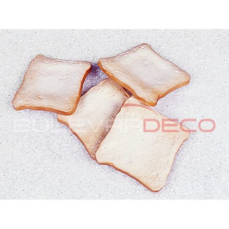 RÉPLICA REBANADAS DE PAN DE MOLDE, 12X11CM,comida, alimentos ficticios, fake food, réplica de comida, réplica de alimentos, alimentos de plástico decorativos, imitación de comida, imitación de alimentos, alimentos no perecederos, Imitación y alimentos ficticios bulevardeco.com