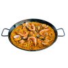 RÉPLICA PAELLA DE ARROZ MIXTA, MARISCO Y CARNE Ø 40cm 5cm, comida, alimentos ficticios, fake food, réplica de comida, réplica de alimentos, alimentos de plástico decorativos, imitación de comida, imitación de alimentos, alimentos no perecederos, Imitación y alimentos ficticios bulevardeco.com