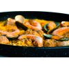 RÉPLICA PAELLA DE ARROZ MIXTA, MARISCO Y CARNE Ø 40cm 5cm, comida, alimentos ficticios, fake food, réplica de comida, réplica de alimentos, alimentos de plástico decorativos, imitación de comida, imitación de alimentos, alimentos no perecederos, Imitación y alimentos ficticios bulevardeco.com