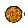 RÉPLICA PAELLA DE ARROZ MIXTA, MARISCO Y CARNE Ø 40cm 5cm, comida, alimentos ficticios, fake food, réplica de comida, réplica de alimentos, alimentos de plástico decorativos, imitación de comida, imitación de alimentos, alimentos no perecederos, Imitación y alimentos ficticios bulevardeco.com