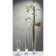 JARRÓN DE CRISTAL TRANSPARENTE 40 CM ANCHO, decoración para restaurantes, decoración para hoteles, decoración para tiendas, cristal decorativo, jarrones para la mesa, jarrón para la decoración de la mesa, réplica de comida para los jarrones de cristal, decoración cristal con réplica de comida, exposición de imitación de comida con jarrones de cristal transparente