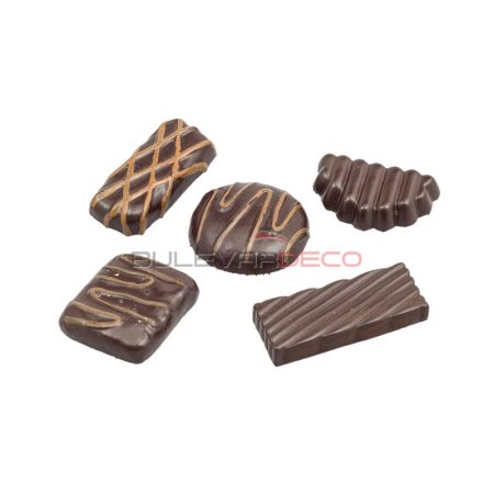 RÉPLICA BOMBONES DE CHOCOLATE EN BOLSA, 5 PIEZAS, réplica comida, alimentos ficticios, fake food, réplica de comida, réplica de alimentos, alimentos de plástico decorativos, imitación de comida, imitación de alimentos, alimentos no perecederos, Imitación y alimentos ficticios bulevardeco.com