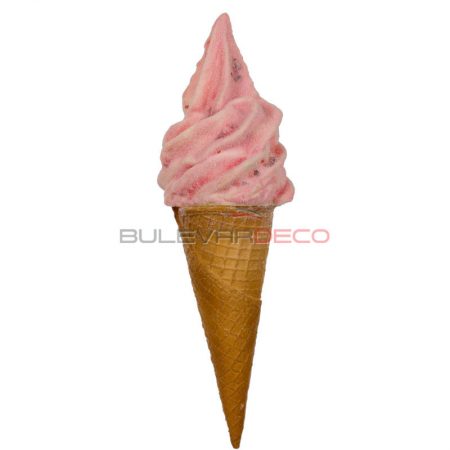 RÉPLICA HELADO DE FRESA CON VIRUTAS DE COLORES, comida, alimentos ficticios, fake food, réplica de comida, réplica de alimentos, alimentos de plástico decorativos, imitación de comida, imitación de alimentos, alimentos no perecederos, Imitación y alimentos ficticios bulevardeco.com