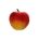 DECORACIÓN IMPRESA MANZANA ROJA Ø18CM, réplica de comida, alimentos ficticios, réplica de alimentos, imitación alimentos, fake food, comida de imitación, sampuru