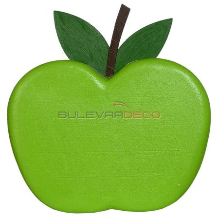 DECORACIÓN MANZANA VERDE XL 60X60CM, réplica de comida, alimentos ficticios, réplica de alimentos, imitación alimentos, fake food, comida de imitación, sampuru