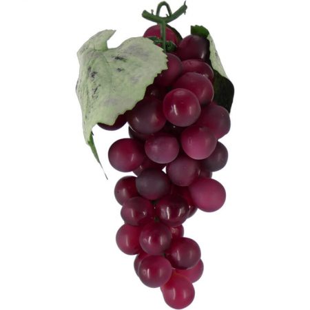 RÉPLICA UVAS BURDEOS 16 CM, réplica de comida, alimentos ficticios, réplica de alimentos, imitación alimentos, fake food, comida de imitación, sampuru