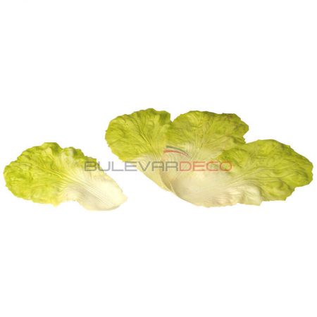 RÉPLICA HOJA DE LECHUGA 14X24CM., réplica de comida, alimentos ficticios, réplica de alimentos, imitación alimentos, fake food, comida de imitación, sampuru