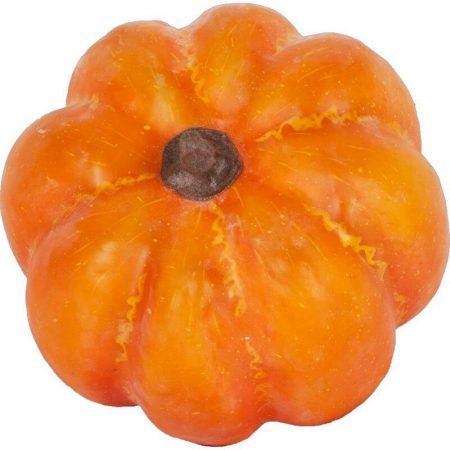 RÉPLICA CALABAZA AMERICANA NARANJA Ø 20CM, réplica de comida, alimentos ficticios, réplica de alimentos, imitación alimentos, fake food, comida de imitación, sampuru