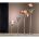 JARRÓN DE CRISTAL COPA 60 CM, decoración para restaurantes, decoración para hoteles, decoración para tiendas, cristal decorativo, jarrones para la mesa, jarrón para la decoración de la mesa, réplica de comida para los jarrones de cristal, decoración cristal con réplica de comida, exposición de imitación de comida con jarrones de cristal transparente