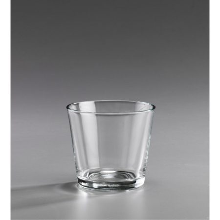 VASO DE CRISTAL DECORATIVO 8,5 CM Ø 8,5 CM, decoración para restaurantes, decoración para hoteles, decoración para tiendas, cristal decorativo, jarrones para la mesa, jarrón para la decoración de la mesa, réplica de comida para los jarrones de cristal, decoración cristal con réplica de comida, exposición de imitación de comida con jarrones de cristal transparente