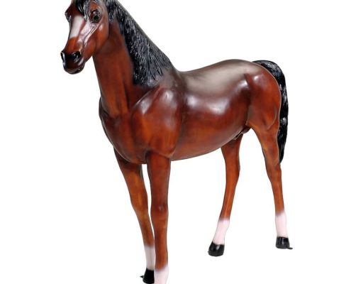 Caballo tamaño real figura realistica, figuras de animales, figuras de personajes