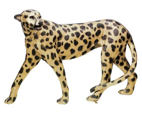 Leopardo real figura realística tamaño real, figuras de animales, figuras de personajes