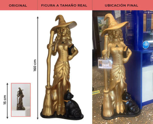 Figura realística de la suerte-figura amuleto de la suerte para administración de lotería-600x480