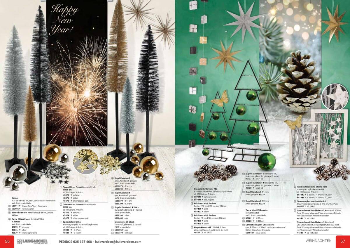 Decoración escaparates navidad catalogo 2018, escaparatismo en navidad, decoración navideña, arboles de navidad, estrellas de navidad, guirnaldas de navidad, luces de navidad