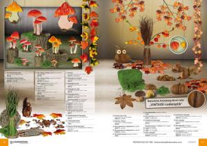 Decoración escaparates navidad catalogo 2018, escaparatismo en otoño, escaparates decoración de  otoño, arboles en otoño, Hojas de otoño, setas de otoño, piñas de otoño, escaparates otoñales